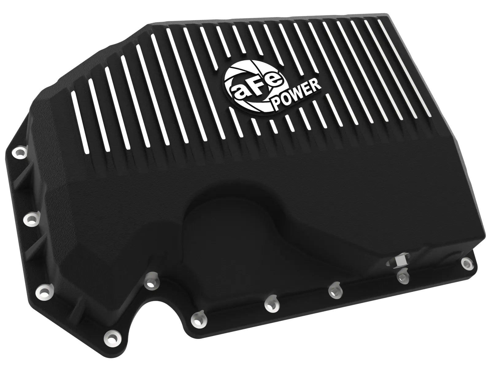 aFe 2005-2022 VW GTI / Golf / Jetta / Tiguan / Audi A3 / Q3 / S3 / TT/S Power Pro Series Engine Oil Pan Black w/ Machined Fins - 46-71240B aFe