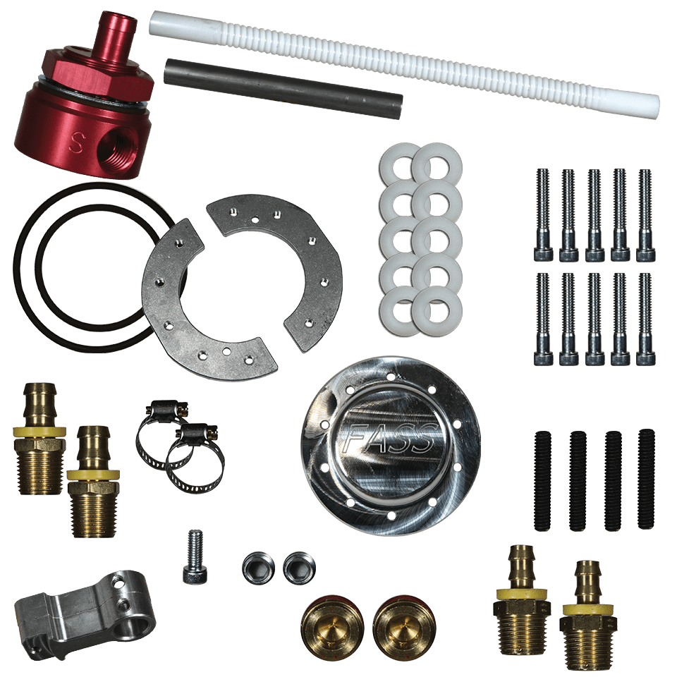FASS Fuel Systems Diesel Fuel Sump Kit With FASS Bulkhead Suction Tube Kit (STK5500)