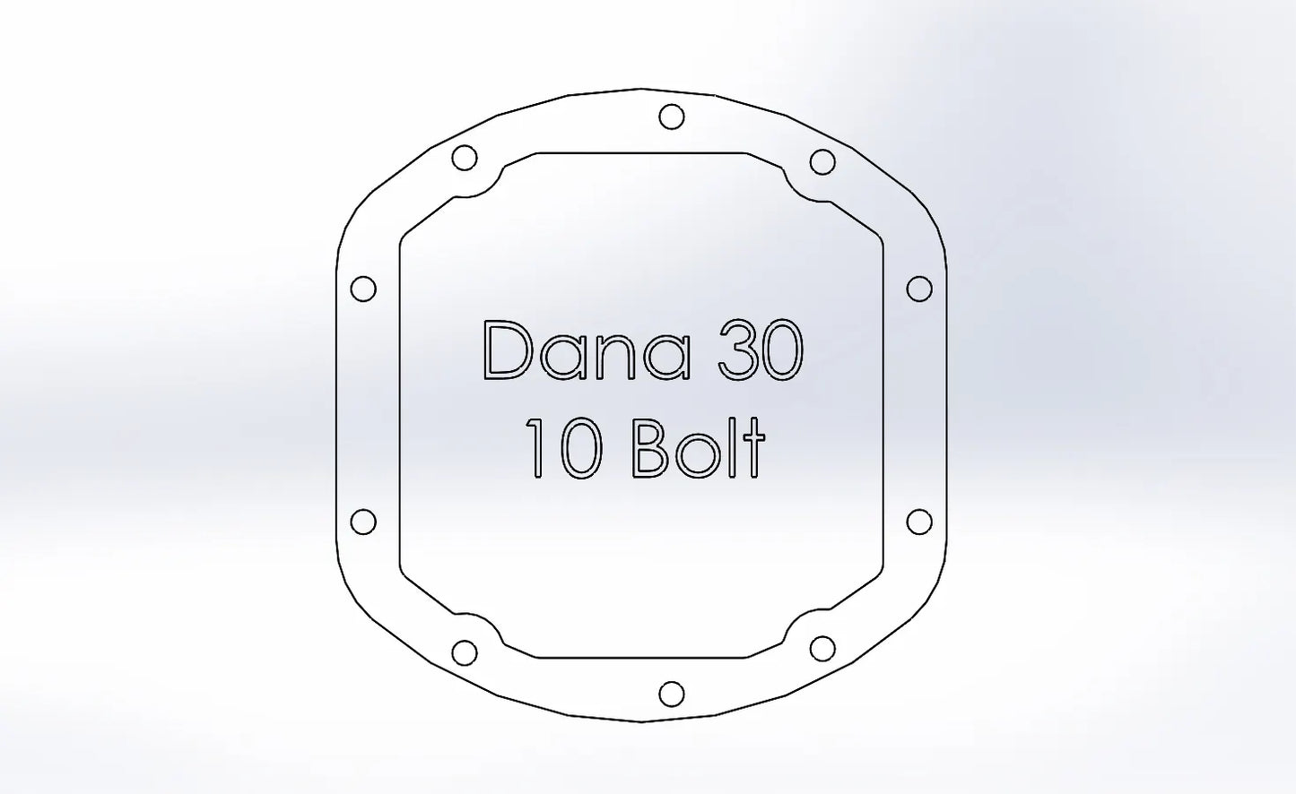 aFe Street Series Front Differential Cover Raw w/Machined Fins for 97-18 Jeep Wrangler JK/TJ - 46-71130A