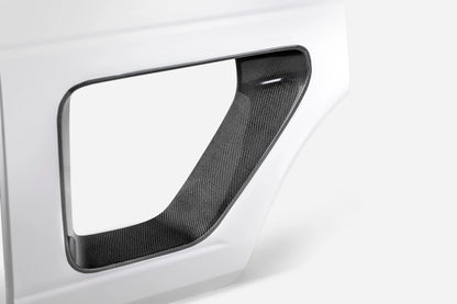 Anderson Composites 21-24 Ford Bronco Fiberglass Rear Halo Doors W/Carbon Fiber Inserts (Pair) - AC-DD21FDBR4D-HA-R-PC