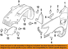 Load image into Gallery viewer, OEM Nissan Wheel Well Liner Clip - 01553-09241