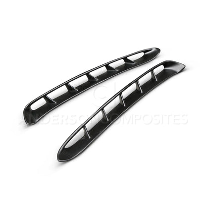 Anderson Composites 15-17 Mustang GT350 Style Fiberglass Front Fenders AC-FF15FDMU-GR-GF