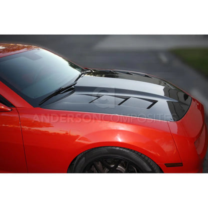 Anderson Composites 10-15 Camaro TSII Carbon Fiber Hood AC-HD1011CHCAM-TSII