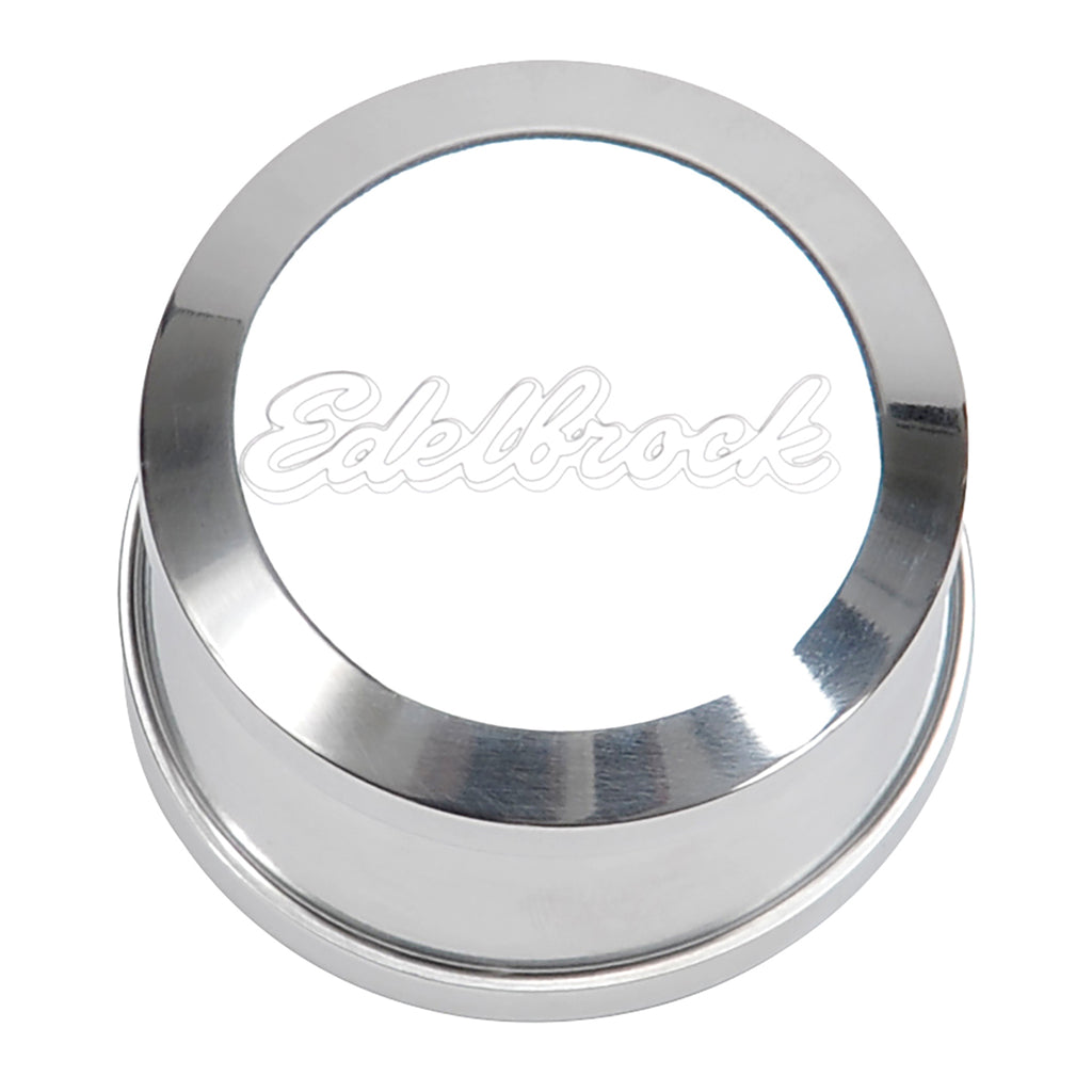 Edelbrock Push-in Round Billet Aluminum Breather (Polished) - 4213