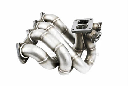 PLM Power Driven T4 Top Mount Turbo Manifold with Dual Wastegates B-Series B16 B18 B20 - PLM-B-T4-TOP