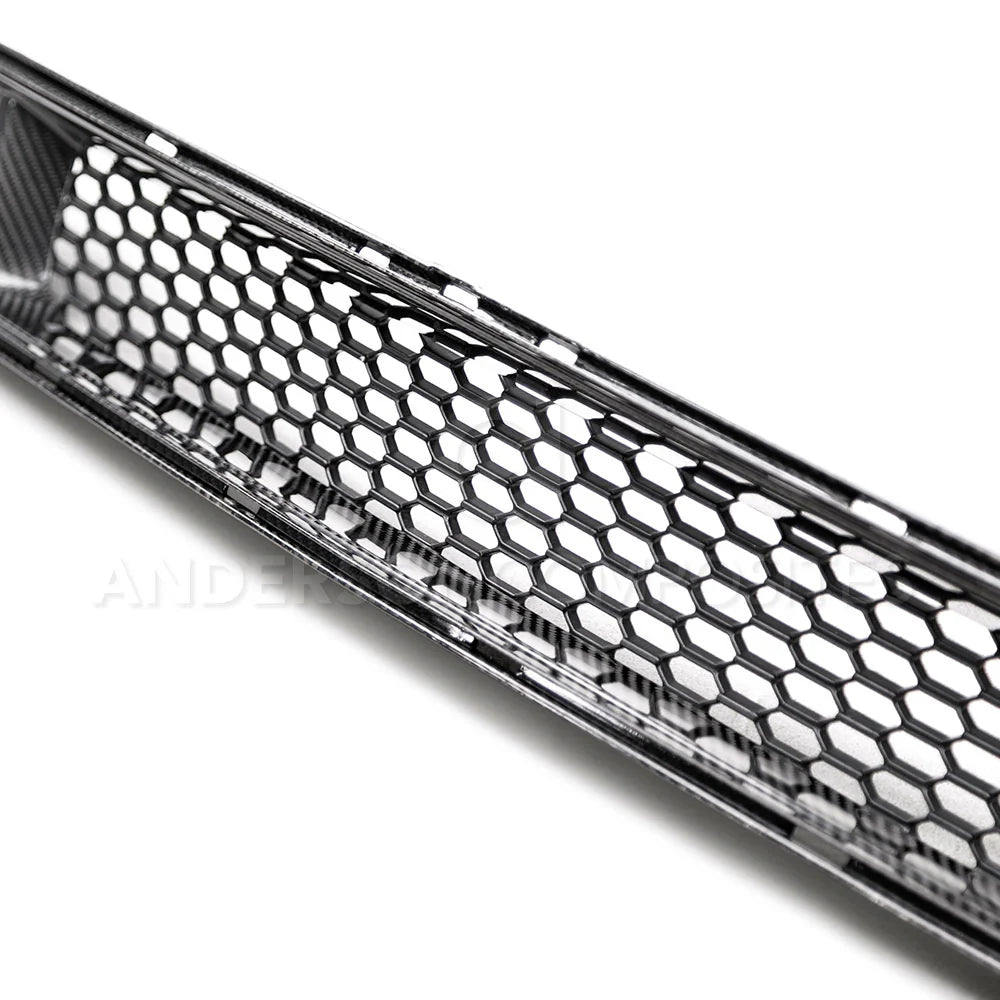 Anderson Composites 2015-2017 Ford Mustang Carbon Fiber Lower Grille - AC-LG15FDMU