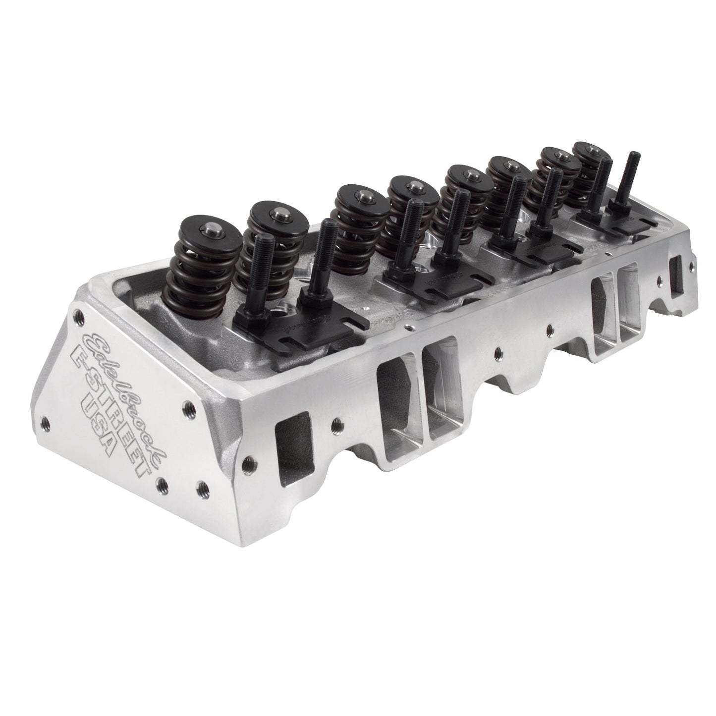 Edelbrock E-Street Cylinder Heads For 1955-1986 SB Chevy Engine - 5089 Edelbrock