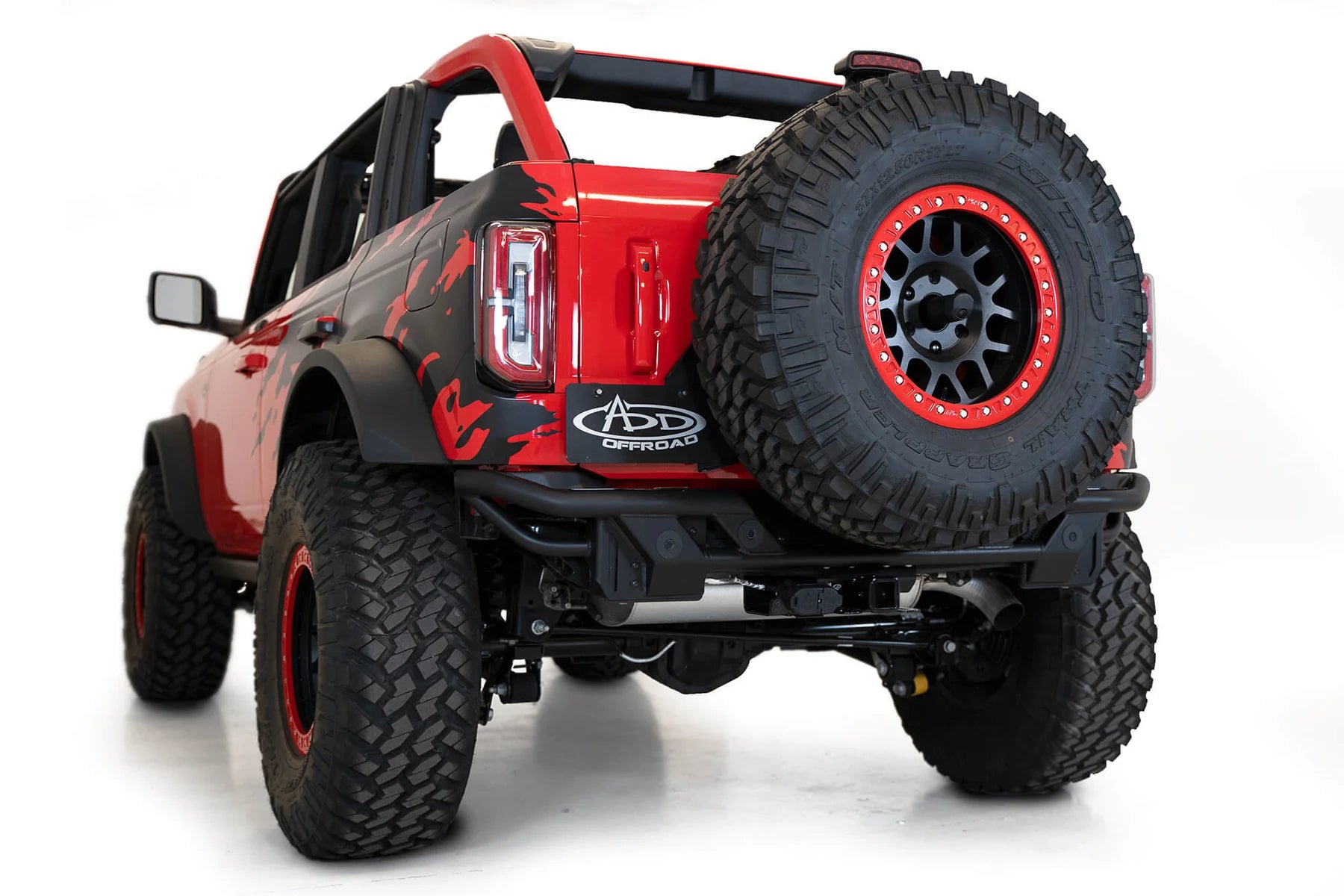 Addictive Desert Designs 2021-2023 Ford Bronco Add Pro Bolt-on Rear Bumper - R23857NA0103 Addictive Desert Designs