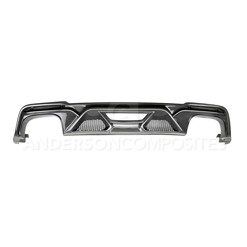 Anderson Composites 2020 - 2023 Mustang Shelby GT500 Carbon Fiber Rear Diffuser - AC-RL20FDMU500