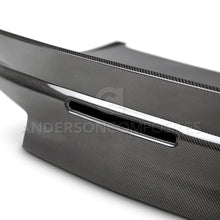 Load image into Gallery viewer, Anderson Composites 2016 - 2024 Camaro Carbon Fiber Double Sided Decklid With Integrated Spoiler - AC-TL16CHCAM-ST-DS