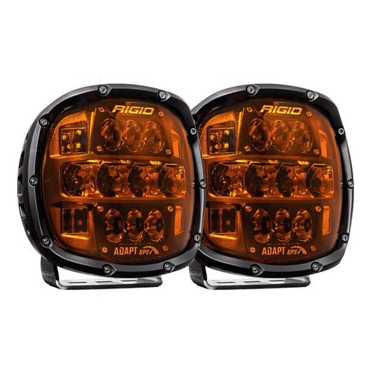 RIGID Industries Adapt XP Amber PRO LED Lights Pair - 300515