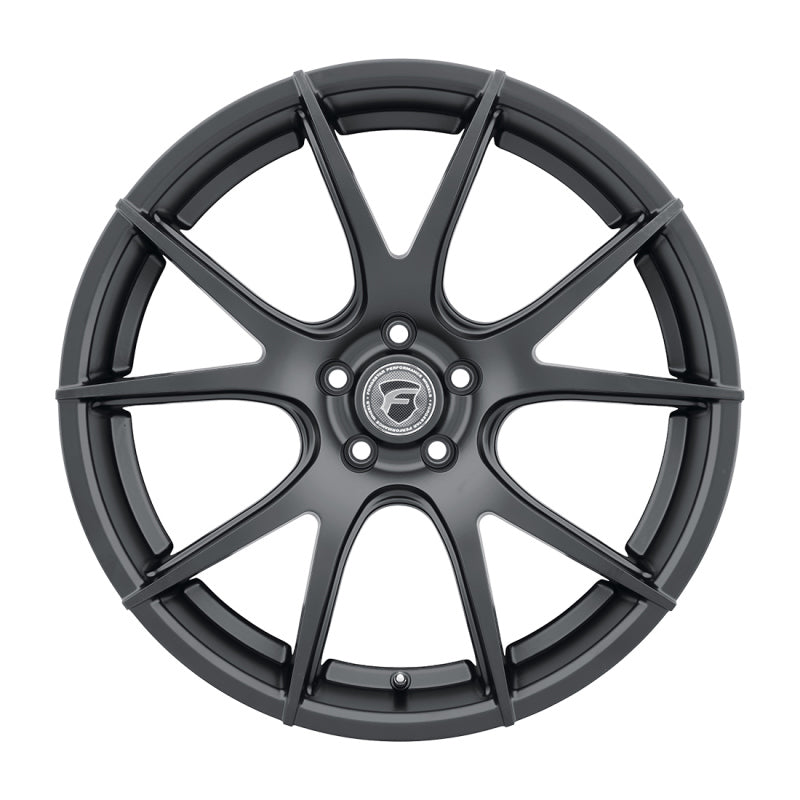 Forgestar CF5V 20x11 / 5x120 BP / ET40 / 7.6in BS Satin Black Wheel