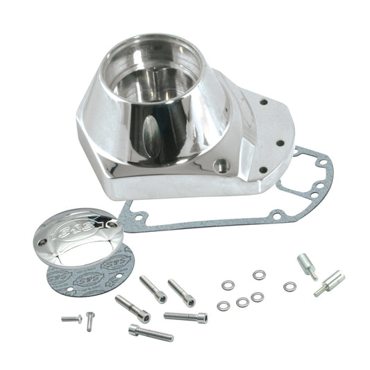 S&S Cycle 73-92 BT Alternator Gearcover Kit - Polished - 31-0335