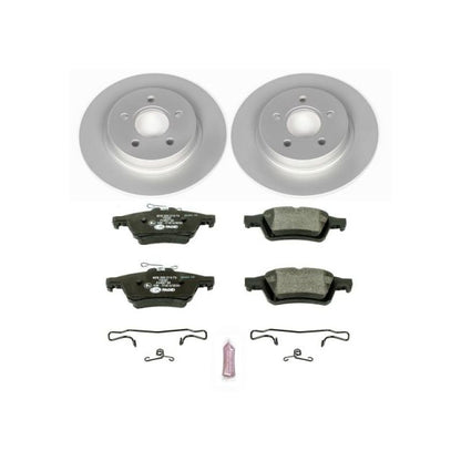 Power Stop 08-13 Volvo C30 Rear Euro-Stop Brake Kit PowerStop