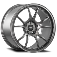 Load image into Gallery viewer, Konig Forged F3S 18X10.5 5X120 ET25 Satin Charcoal Knurled Bead