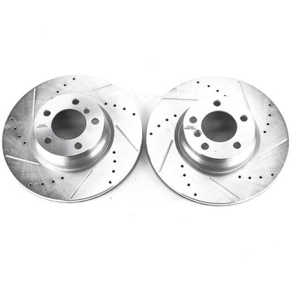 Power Stop 14-15 BMW 228i Front Evolution Drilled & Slotted Rotors - Pair PowerStop