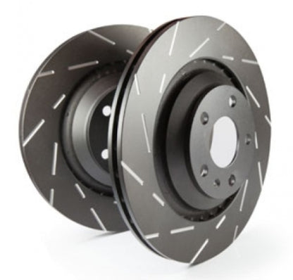 EBC 86-91 Porsche 928 5.0L USR Slotted Front Rotors EBC