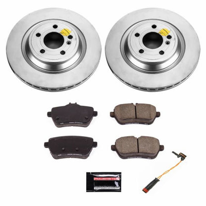 Power Stop 15-16 Mercedes-Benz SL400 Rear Z23 Evolution Sport Coated Brake Kit PowerStop
