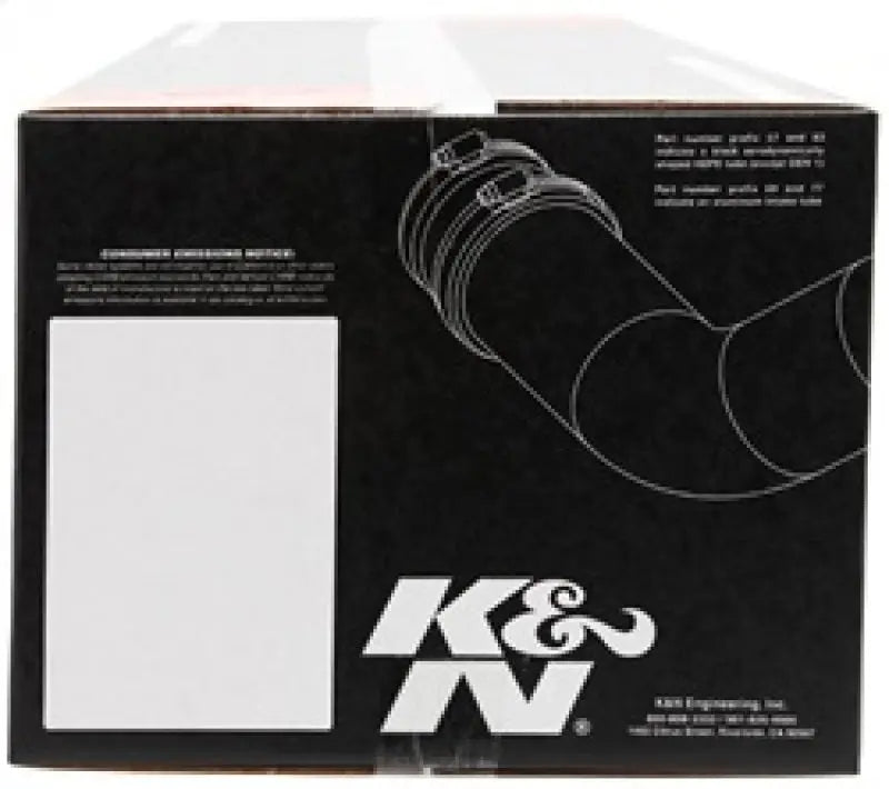 K&N 06-07 VW Jetta GLI / GTI Black Typhoon Short Ram Intake K&N Engineering