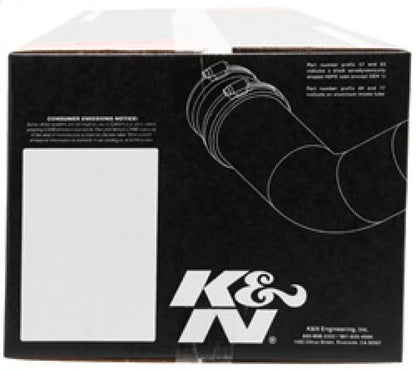 K&N 2015 Jeep Renegade L4-2.4L High Flow Performance Air Intake Kit K&N Engineering