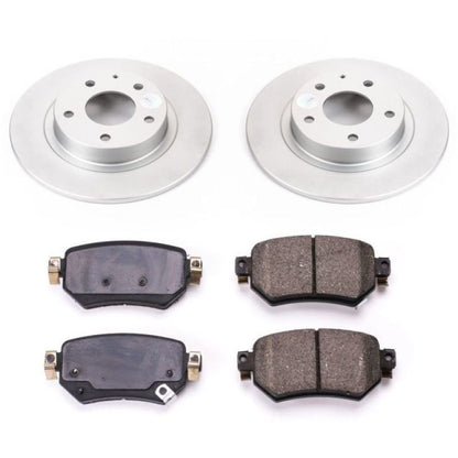 Power Stop 16-18 Mazda 6 Rear Z17 Evolution Geomet Coated Brake Kit PowerStop