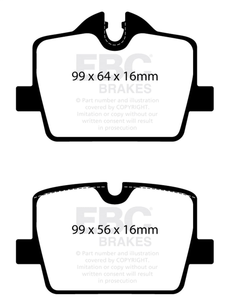 EBC GreenStuff Rear Brake Pads - DP22405