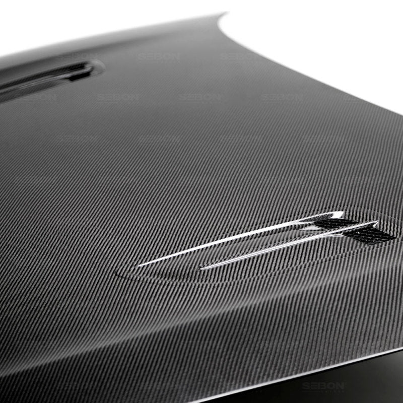 Seibon HD18KIST-OE OE-Style Carbon Fiber Hood for 2018–2023 Kia Stinger