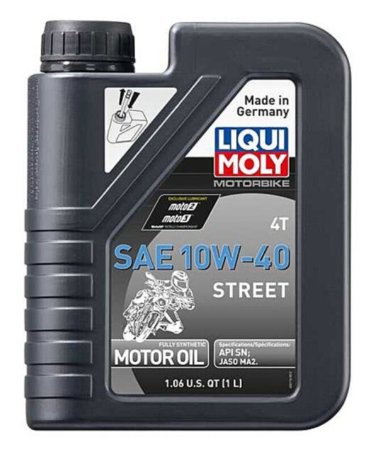 LIQUI MOLY 1L Motorbike 4T SAE 10W40 Street LIQUI MOLY