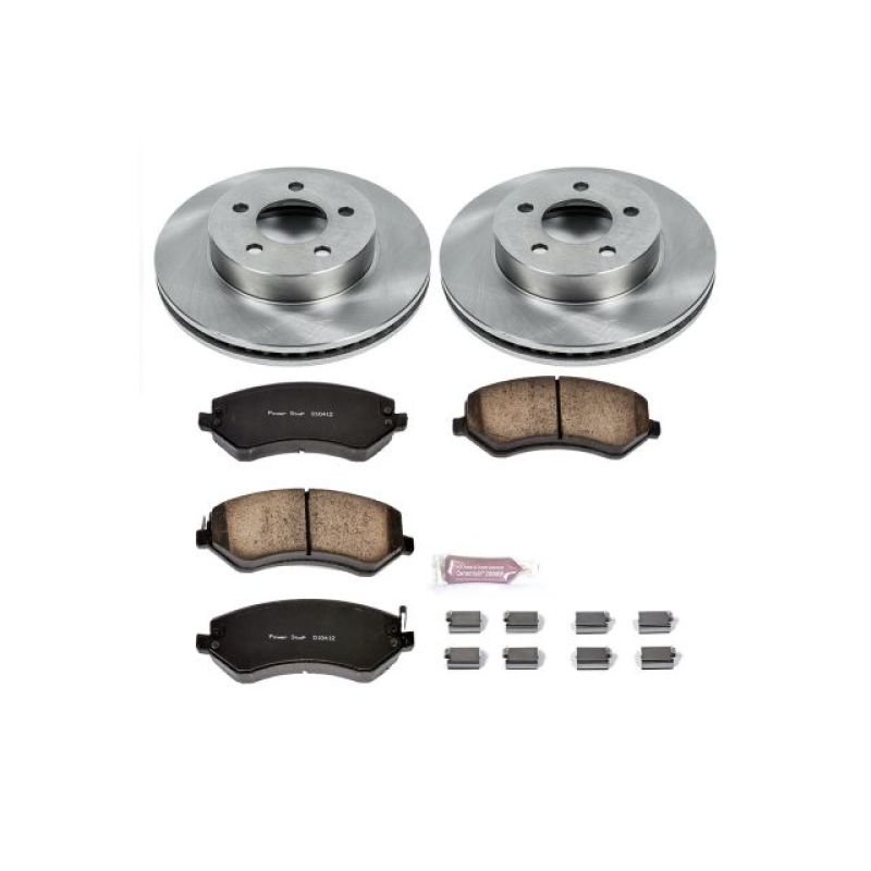 Power Stop 02-07 Jeep Liberty Front Autospecialty Brake Kit PowerStop