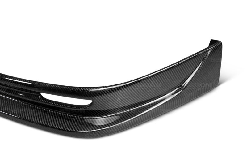 Seibon CW-style carbon fiber front lip for 1999-2001 Subaru Impreza - FL9901SBIMP-CW