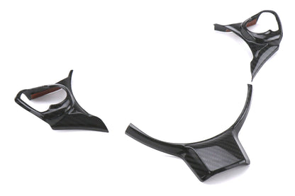 OLM LE Dry Carbon Fiber Steering Wheel Covers - 2017-2024 Subaru BRZ / Toyota GR86