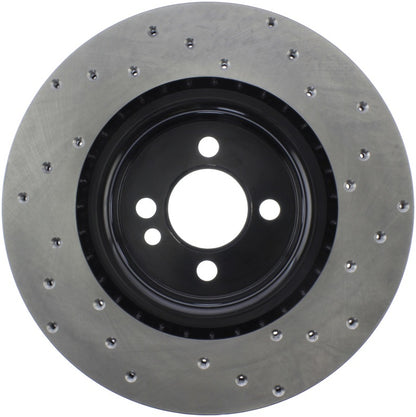 StopTech Sport Cross Drilled Brake Rotor - Front Left Stoptech