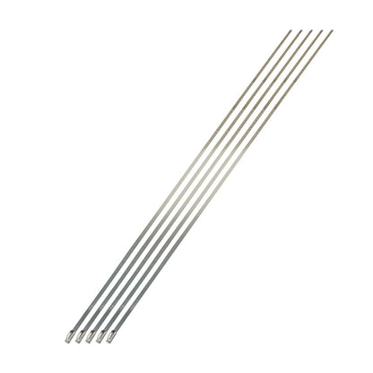 DEI Stainless Steel Locking Tie 14in - 5 per pack DEI