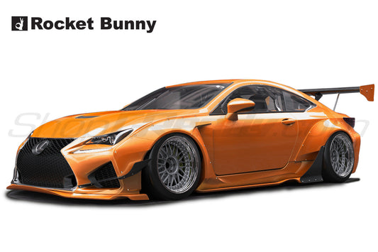 GReddy 2015+ Lexus RC-F Rocket Bunny Full Wide-Body Aero Kit w/ GT Wing