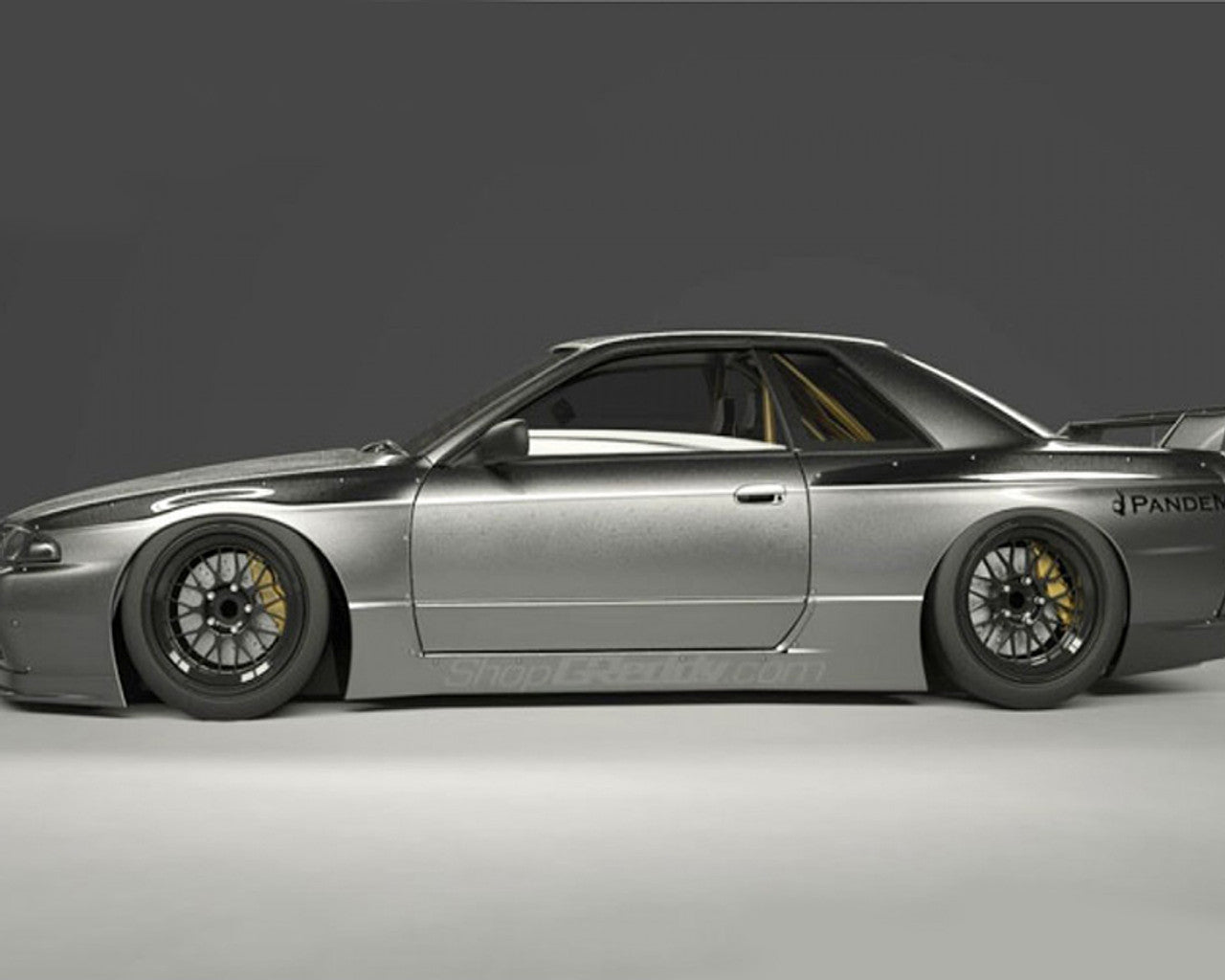 GReddy Pandem R32 V1.5 Side Skirts (FRP)