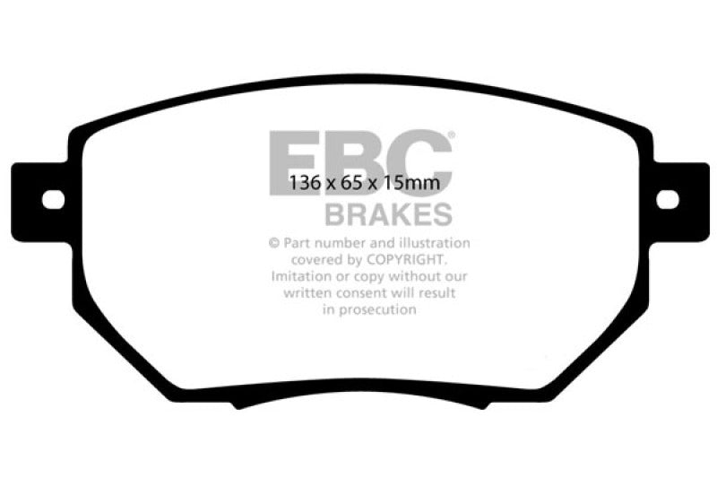 EBC GreenStuff Front Brake Pads - DP61659 EBC