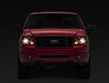 Load image into Gallery viewer, Raxiom 04-08 Ford F-150 Dual LED Halo Projector Headlights- Chrome Housing (Clear Lens)