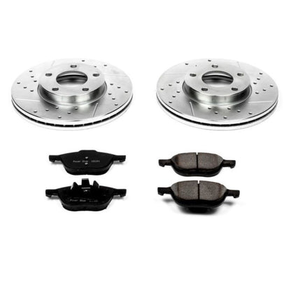 Power Stop 04-13 Mazda 3 Front Z23 Evolution Sport Brake Kit PowerStop