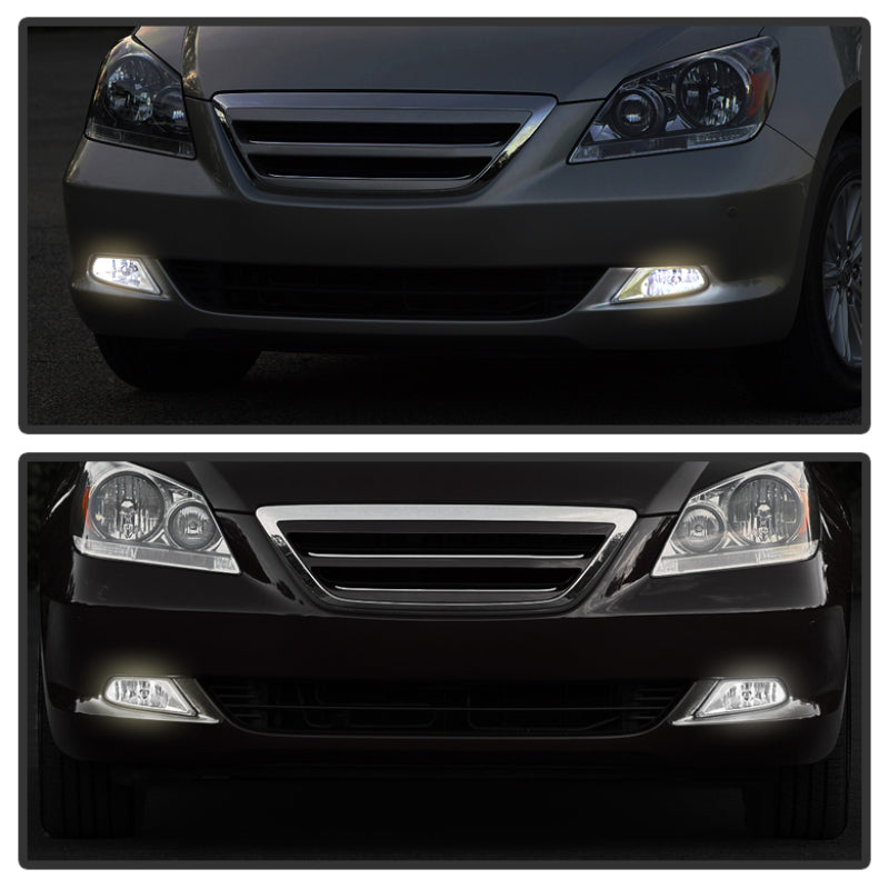 Spyder Honda Odyssey 05-07 OEM Fog Lights W/Switch Smoked FL-CL-HODY05-SM SPYDER