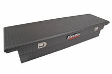 Load image into Gallery viewer, Deezee Universal Tool Box - Red Crossover - Single Lid Black BT (Low/Txt Blk)