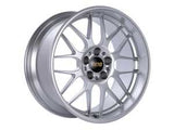 BBS RG-R 18x9.5 5x114.3 ET38 PFS Diamond Silver Wheel -82mm PFS/Clip Req