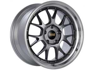 BBS LM-R 20x9.5 5x120 ET23 Diamond Black Center and Barrel Wheel -82mm PFS/Clip Required