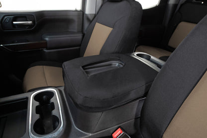 Covercraft 24-25 Ford F250/F550 Endura PrecisionFit Front Row Bucket Seat-Tan/Black