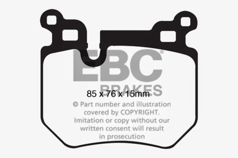 EBC GreenStuff Rear Brake Pads - DP21996 EBC