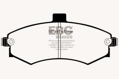 EBC Ultimax2 Front Brake Pads - UD941 EBC