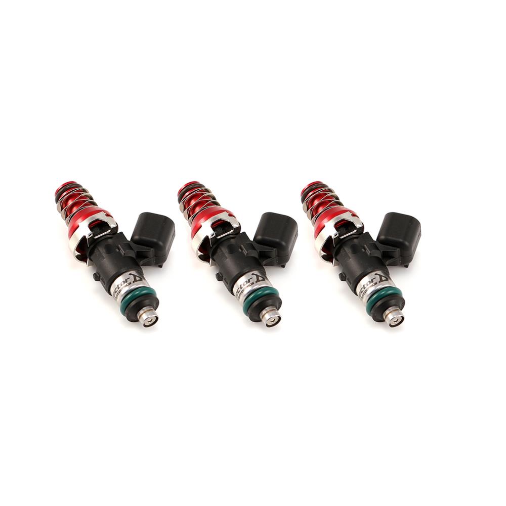 Injector Dynamics 1750-XDS - 08-12 Yamaha Nytro Snowmobile 1750X Inj (Set of 3) - 11mm Red Adap Top