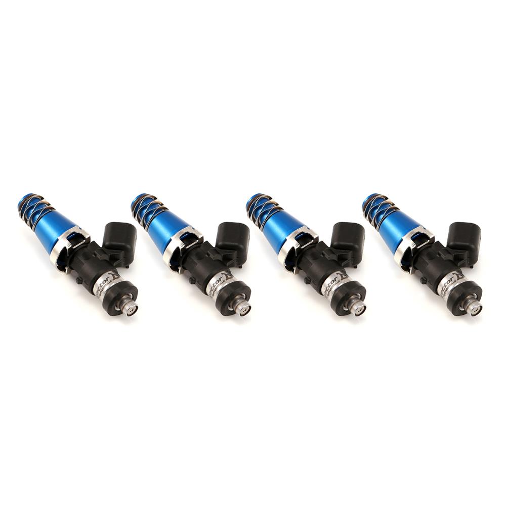 Injector Dynamics 1750-XDS - 60mm Length - 11mm Blue Top - Denso Lower Cushion (Set of 4)