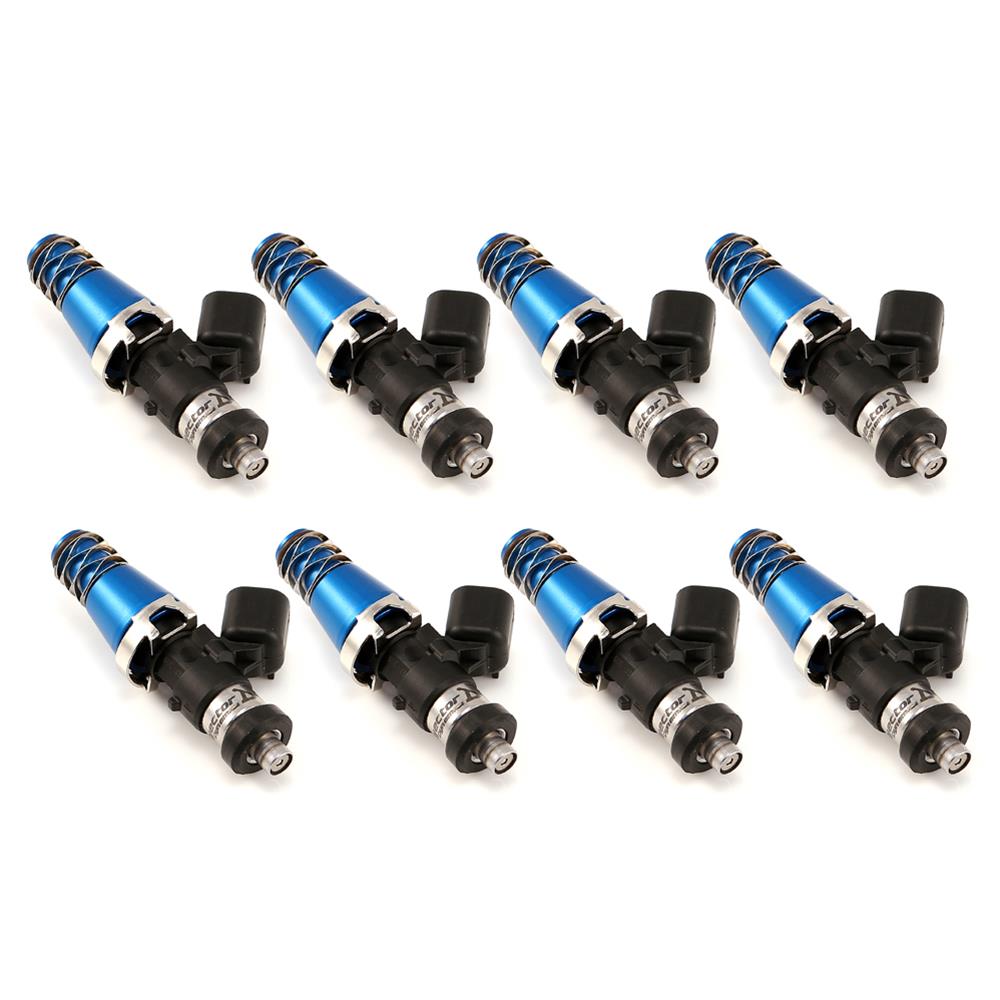 Injector Dynamics 1750-XDS - 60mm Length - 11mm Blue Top - Denso Lower Cushion (Set of 8)