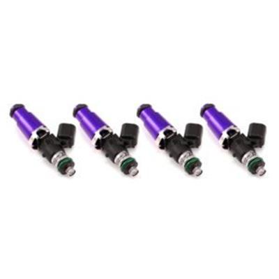 Injector Dynamics 1750-XDS - 60mm Length - 14mm Purple Top - 14mm Lower O-Ring (Set of 4)