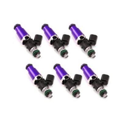 Injector Dynamics 1750-XDS - Audi/VW VR6 Models 12V Inj (Set of 6) 14mm Grey Adap Top and Sil Bot